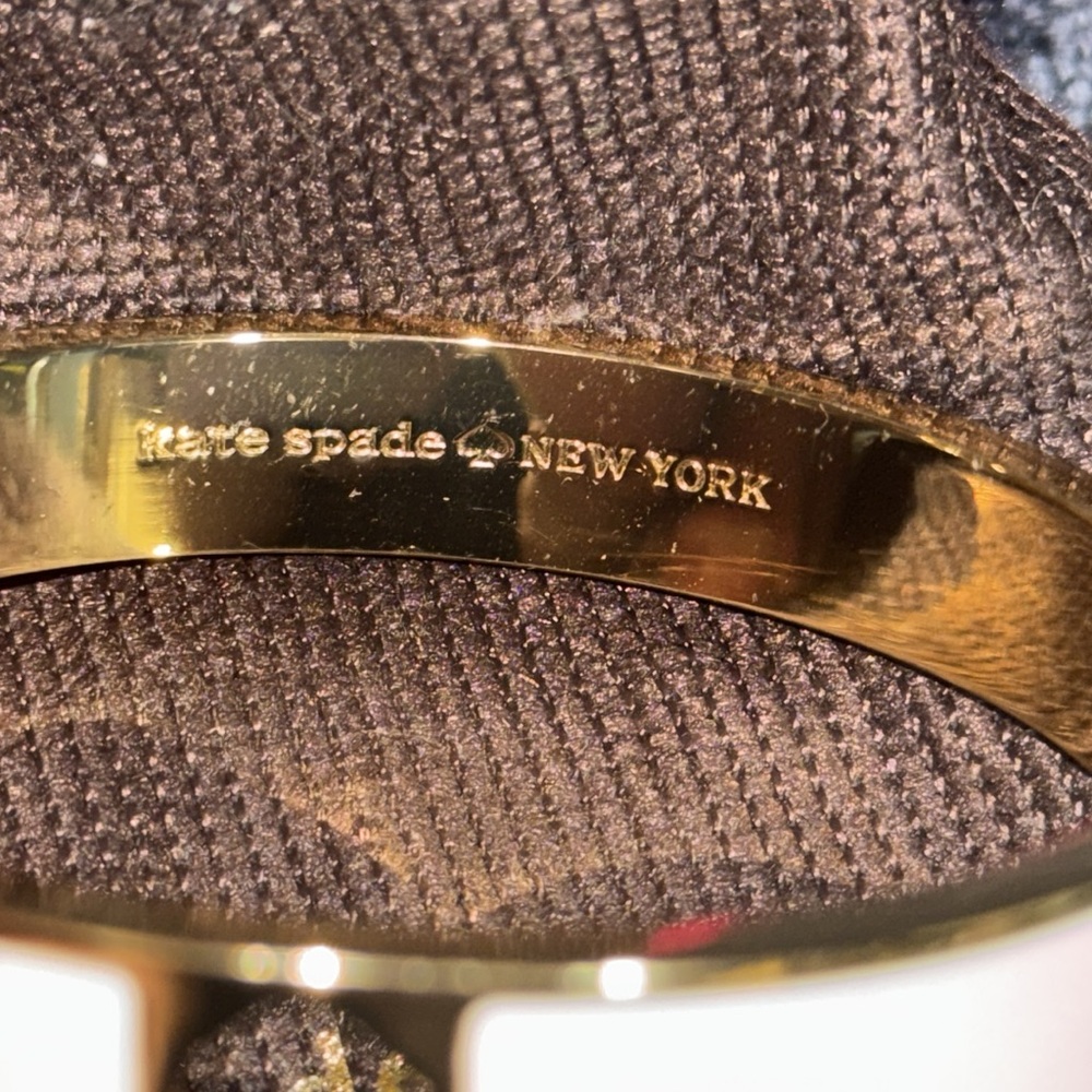 Excellent use condition- like new - Kate Spade Bangle
2.5” diameter - Picture 2 of 5